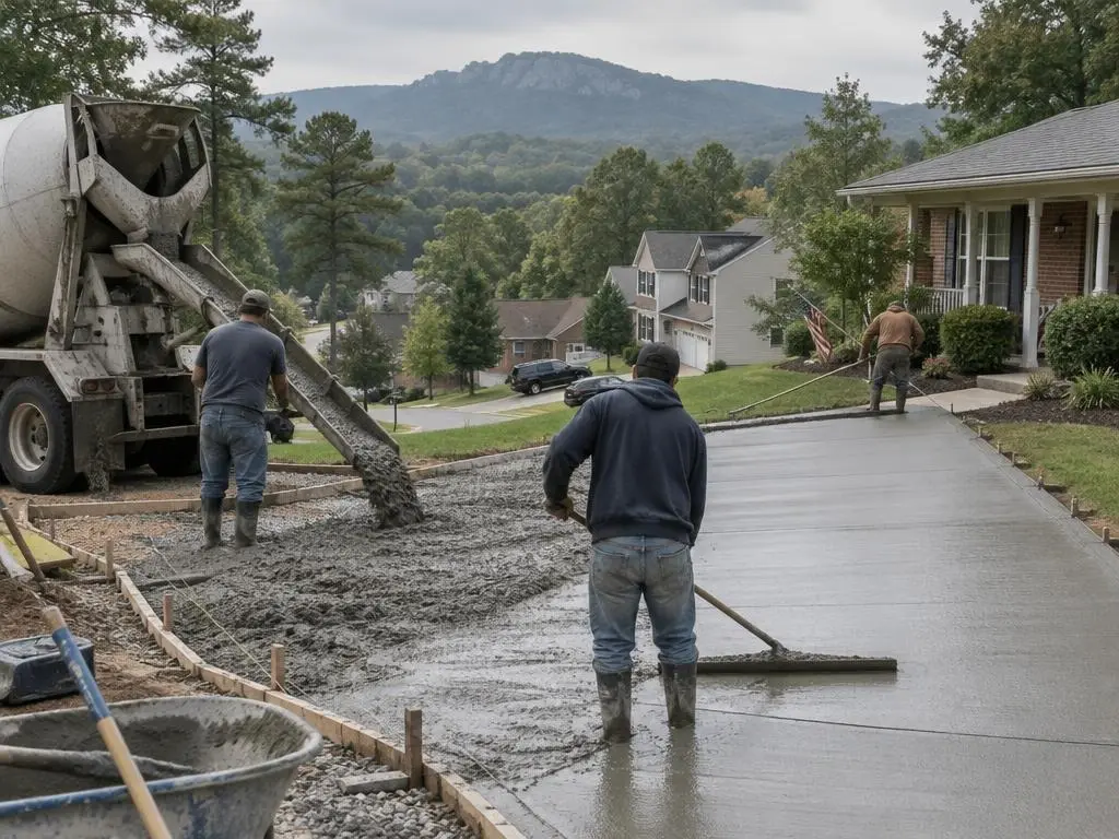 Concrete Driveways in Gastonia, NC