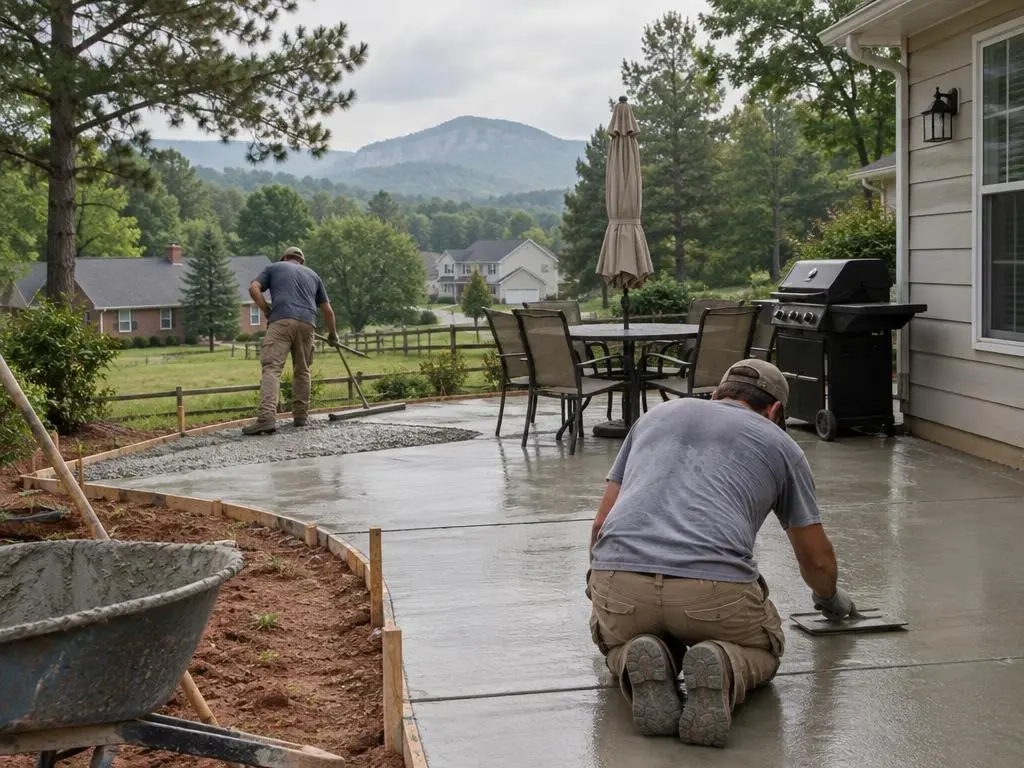Concrete Patios in Gastonia, NC